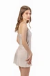 Комбінація жіноча під сукню з мікрофібри Felisiya Lingerie Тілесний 66-1294.S - зображення 8