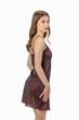 Платье-комбинация Felisiya Lingerie Сливовое вино 502-7803 М - изображение 7