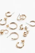 Сережки 6 пар H&M 270991592 One Size Золотий - изображение 2