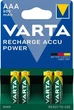 Акумулятор Varta Recharge Accu AAA/HR03 Ni-MH 800 mAh BL 4шт - зображення 1