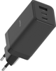 Зарядний пристрій Allity GaN PD QC ATC-01-65WACC 2x USB-C + 1x USB-A 65W Black (5906667550177) - зображення 2