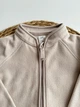 Кофта детская флисовая H&M 86 см на молнии бежевая - изображение 2