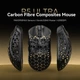 Мышь Attack Shark R5 Ultra беспроводная, игровая, carbon корпус, 2.4G, Bluetooth, 8K - Черный - изображение 7