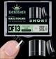 Арочні типcи гелеві Дизайнер Short fast gel tips ST4 Square small для нарощування нігтів (120шт) - зображення 1