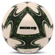 М'яч футбольний HYBRID SOCCER STAR TO-TOWN FB-4491 №5 PU білий-зелений - зображення 1