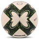 М'яч футбольний HYBRID SOCCER STAR TO-TOWN FB-4491 №5 PU білий-зелений - зображення 4