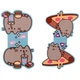 Закладки магнітні Yes Pusheen food 2шт - изображение 2