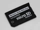 Переходник для карт памяти Кардридер microSD TF -> Memory Stick PRO Duo Black Адаптер Черный - изображение 8