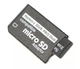 Переходник для карт памяти Кардридер microSD TF -> Memory Stick PRO Duo Black Адаптер Черный - изображение 14
