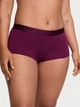 Трусики женские Victoria's Secret (2126439128928) Logo Cotton Boyshort XS бордовые - изображение 1