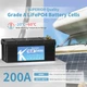 Аккумулятор Kepworth LiFePO4 12V 200Ah 2560W с зарядным устройством (литий железо фосфатный АКБ с BMS) - изображение 2