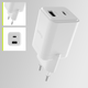 Зарядний пристрій Allity GaN PD QC ATC-01-30WAC 1x USB-C 1x USB-A 30W White (5906667550368) - зображення 4
