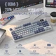 Ігрова Бездротова Механічна Клавіатура ATTACK SHARK K86 Lavander з TFT-дисплєм, RGB, 4000mAh, 2.4G/Bluetooth/Кабель, Українська розкладка - изображение 12