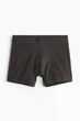 Набор коротких хлопковых боксеров H&M short trunks размер XXL 5 шт blue mix блакитний мікс 0148 - изображение 5
