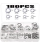 Шайбы Плоские Stainless Flat Washer DIN 125 (М2 - М10) Набор 180 шт - изображение 4