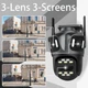 Камера відеоспостереження вулична P15-SP8 Camera поворотна Wi-Fi ICSee 12MP чорний - зображення 9