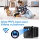 Мини-камера S6 для видеонаблюдения 4K Ultra HD поддержка 4G и Wi-Fi 2.4G внутренняя чёрная - изображение 3