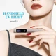 Лампа-фонарик LED 15 3W (черная) для ногтей для фиксации верхних форм на USB и аккумуляторе - изображение 3