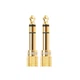 Переходник UGREEN 6.5mm Male to 3.5mm Female Adapter Gold (20503) - изображение 4