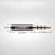 Переходник UGREEN 3.5mm Male to 2.5mm Female Adapter Black (20502) - изображение 5
