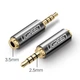 Перехідник UGREEN 2.5mm Male to 3.5mm Female Adapter Black (20501) - зображення 2