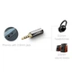 Перехідник UGREEN 2.5mm Male to 3.5mm Female Adapter Black (20501) - зображення 4