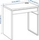 Письмовий стіл IKEA MICKE 73 x 50 см Білий - зображення 7