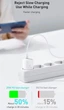 Міні мережевий зарядний пристрій Baseus Cube PD 20W Швидка зарядка з кабелем Data Cable Type-C to Lightning для Iphone 1m White - зображення 4