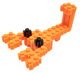 Klocki konstrukcyjne Askato Blocks Spatial 128 elementów (6901440112541) - obraz 2