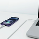 Кабель Qualo USB Type-C – Lightning 1.5 м Grey (5907457773127) - зображення 5