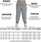 Штаны спортивные легкие Big Sam 1408 серые, размер L - изображение 5