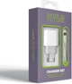 Сетевое зарядное устройство MadeInFuture MFS12 12W A+C + кабель USB-A to USB-C White (MIF82822) - изображение 7