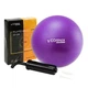 Мяч для пилатеса, йоги, реабилитации Cornix MiniGYMball 22 см XR-0225 Purple - изображение 1