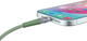 Kabel Qualo USB Type-A – USB Type-C 1.5 m Green/Transparent (5907457783409) - obraz 4