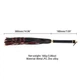 Флогер LOCKINK SEVANDA Braided Tail Flogger Чорний 560мм ( SX0876 ) - зображення 6