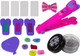 Zestaw piękności LEAN Toys do włosów z kolorową kredą i akcesoriami do farbowania 12730 (5905214977689) - obraz 3
