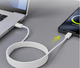 Kabel Allity AUC-03 USB-C - USB-C 2 m 100W White (5906667550184) - obraz 5