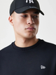 Світшот чоловічий New Era Ne Premium Essential Os Crew 60752356 L Чорний (0198976882826) - зображення 7