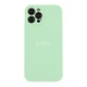 Чохол Silicone Case Full Size with Frame для iPhone 11 Pro Колір 47.Spearmint - изображение 8