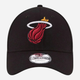 Czapka z daszkiem New Era NBA 11405603 One Size Czarna (0885430074346) - obraz 1