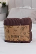 Плед 120х200 см COTTON шоколадный (039528) - изображение 4