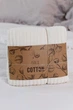 Плед 120х200 см COTTON молочний (039526) 4823093470583 - зображення 3
