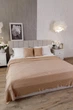Плед 200х220 см COTTON бежевий (040379) 4823093472761 - зображення 1