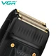Электрическая бритва VGR V-363 Шейвер двойное лезвие, LED дисплей Аккумуляторная электробритва Черный - изображение 5