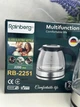 Электрочайник Rainberg RB-2251 стеклянный дисковый чайник с LED подсветкой 1л 2200Вт Черный - изображение 7