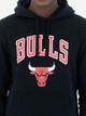 Bluza męska z kapturem kangurka New Era NBA Regular Bulls 60416759 XL Czarna (0197214897301) - obraz 4
