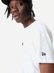T-shirt męski bawełniany New Era Ne Essentls 60416745 S Biały (0197214897950) - obraz 4