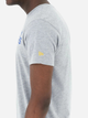 T-shirt męski bawełniany New Era NBA Team Warriors 60416754 2XL Jasnoszary (0197214897028) - obraz 5
