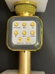 Караоке мікрофон Bluetooth DM WS1818 з динаміками бездротова колонка мікрофон для співу Жовтий - зображення 6