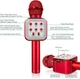 Караоке мікрофон Bluetooth DM WS1818 з динаміками бездротова колонка мікрофон для співу Червоний - зображення 10